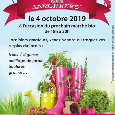 Brocante des jardiniers