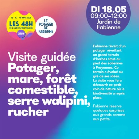 Froyennes : Visite du Jardin de Fabienne 