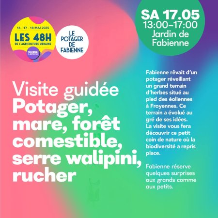 Froyennes : Visite du Jardin de Fabienne 