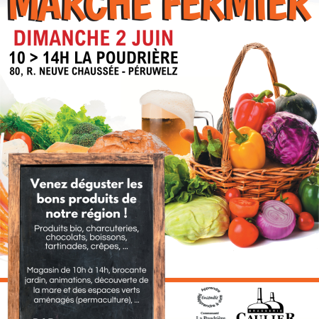 Marché fermier à la Poudrière