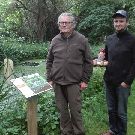 Visite du jardin suavage de Pollet à Warchin